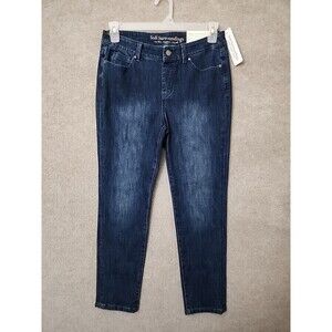Soft Surroundings Triple S Jeans Women S Petite Blue Slimming Denim Leggings NEW